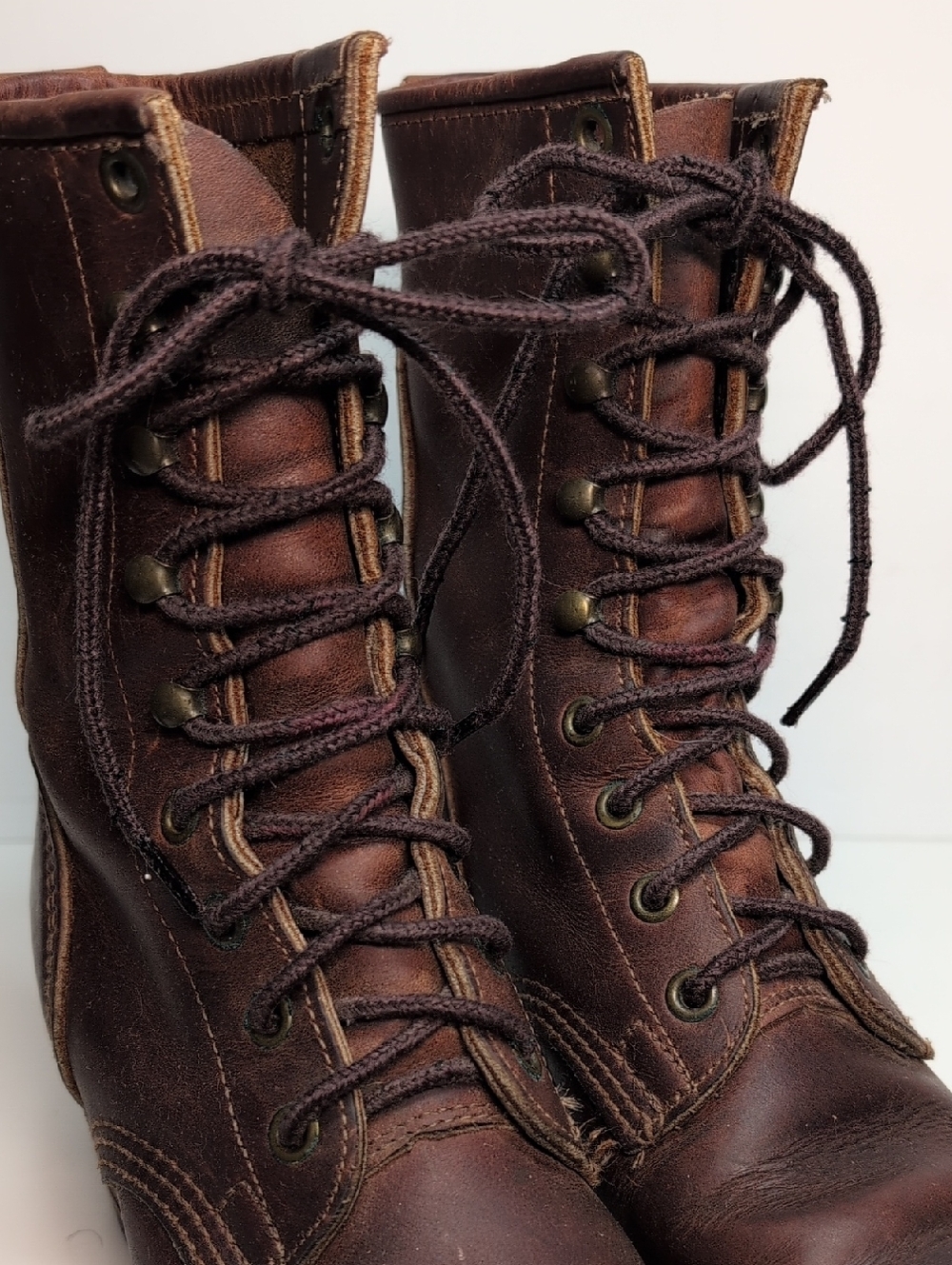 Darango vintage Packer lace up mid-calf Vibram boots women's size 6 - Picture 8 of 15
